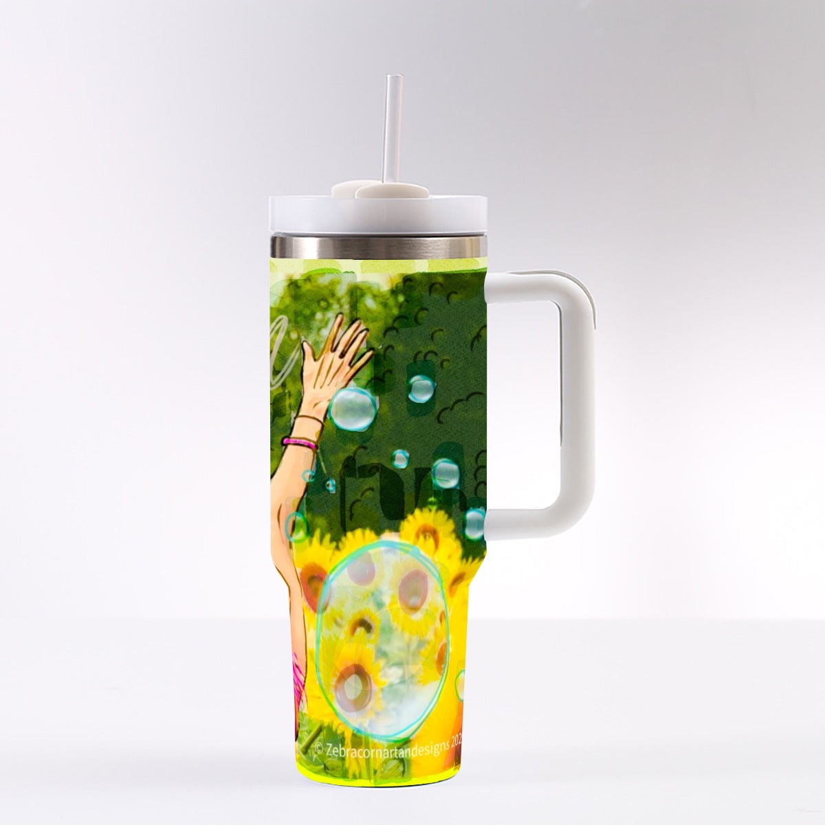 40 oz Tumbler With Handle