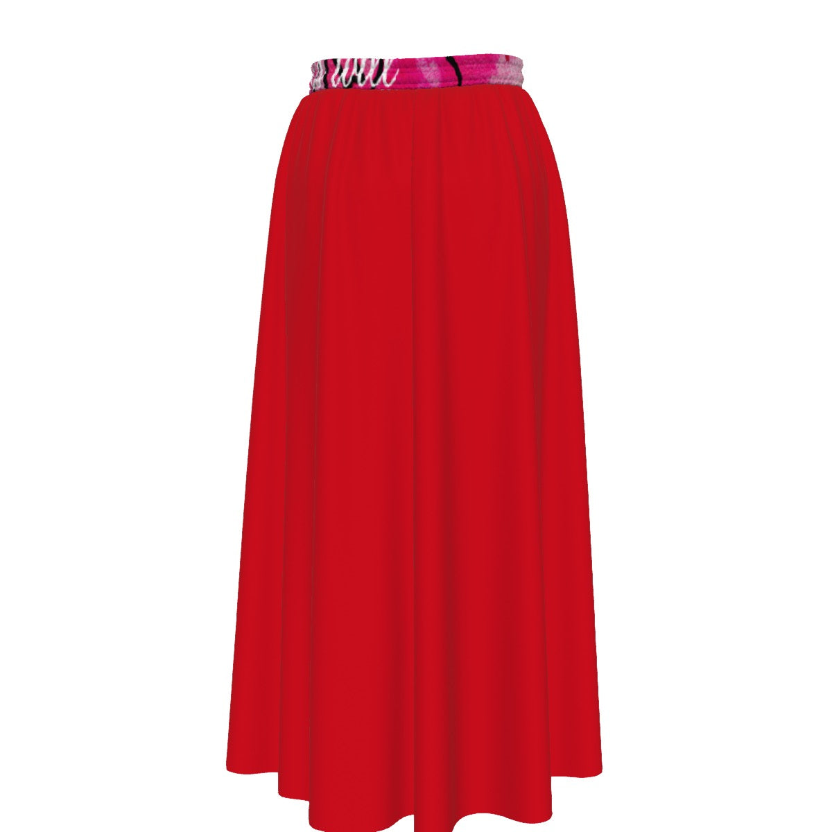 All-Over Print Women's Maxi Chiffon Skirts With Lining