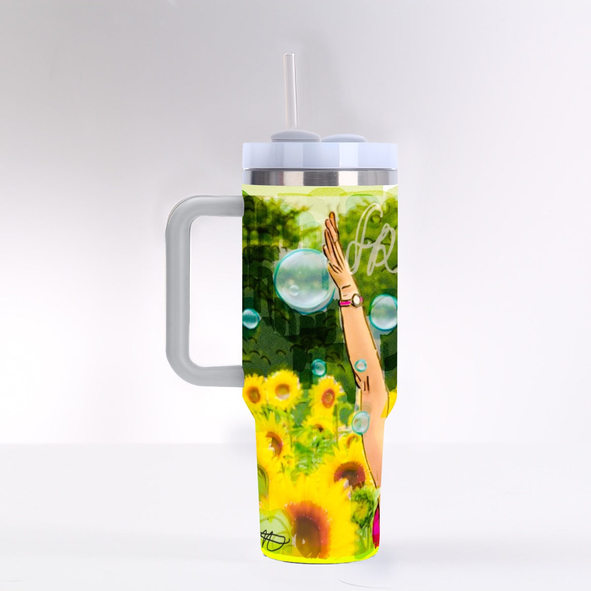 40 oz Tumbler With Handle