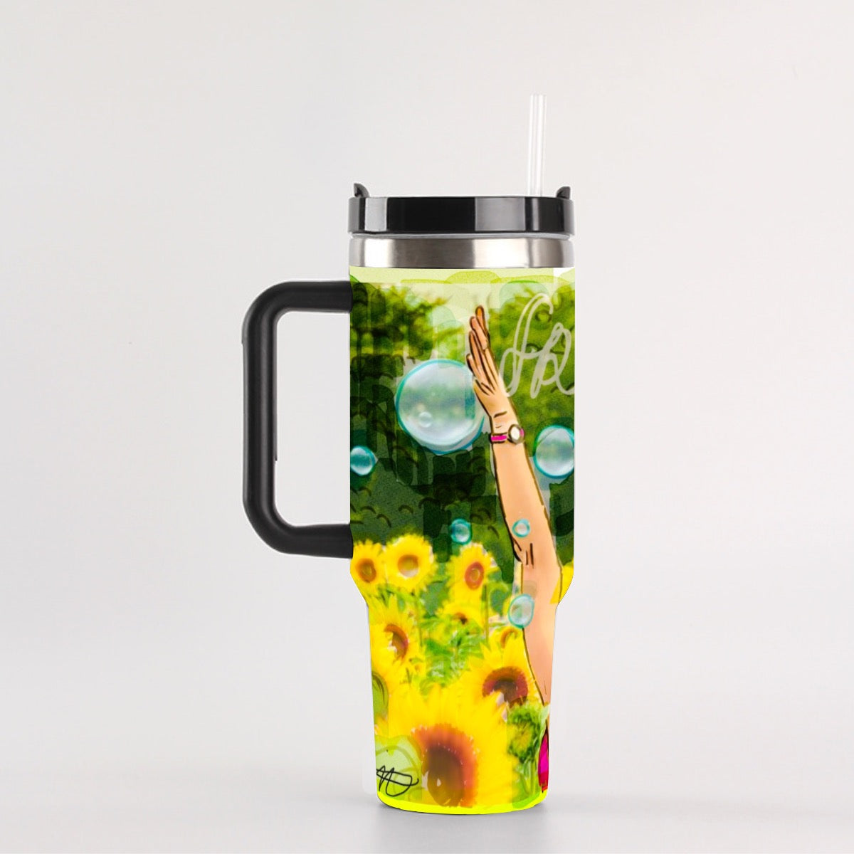 40 oz Tumbler With Handle