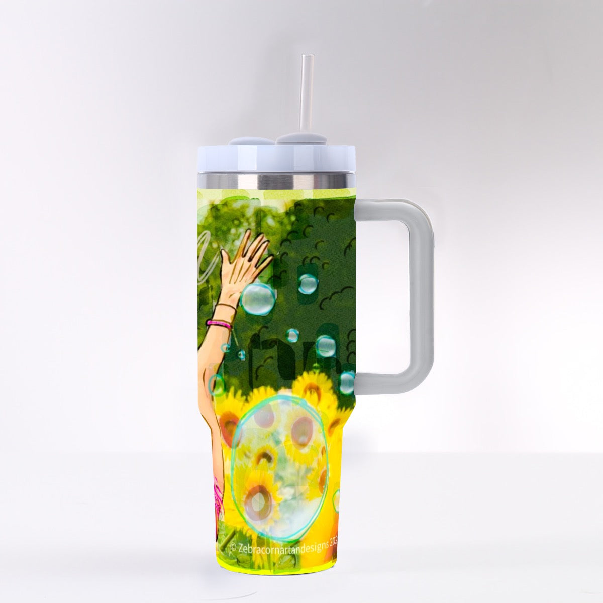 40 oz Tumbler With Handle