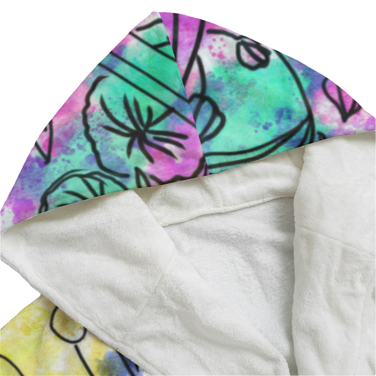 The EDS hooded Bathrobe