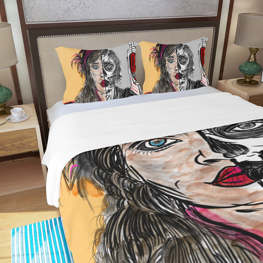 Three Piece Duvet Bedding Set